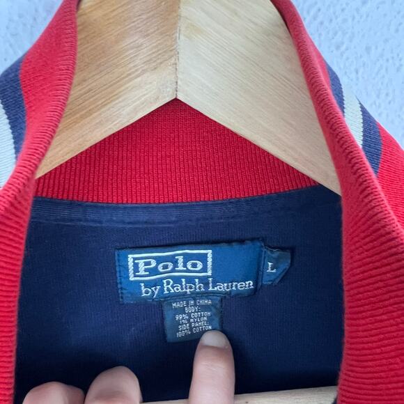 Polo Ralph Lauren Full Zip Track Jacket Big Pony Crest - Picture 3 of 6